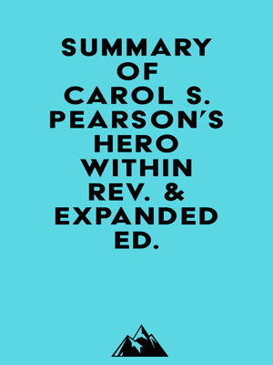 cover image of Summary of Carol S. Pearson's Hero Within--Rev. & Expanded Ed.